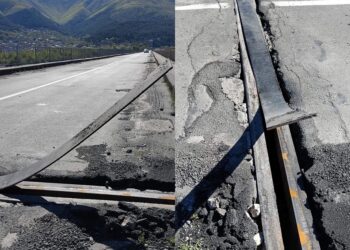 Ura mbi lumin Mat dëmtohet sërish, strukturat metalike në sipërfaqe burim aksidenti