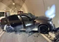 Përplasje automjetesh në tunelin e Llogarasë, një i lënduar nga aksidenti