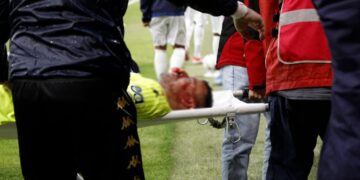 Dëmtim i rëndë dhe karton i kuq, ndërpritet përkohësisht Egnatia-Dinamo