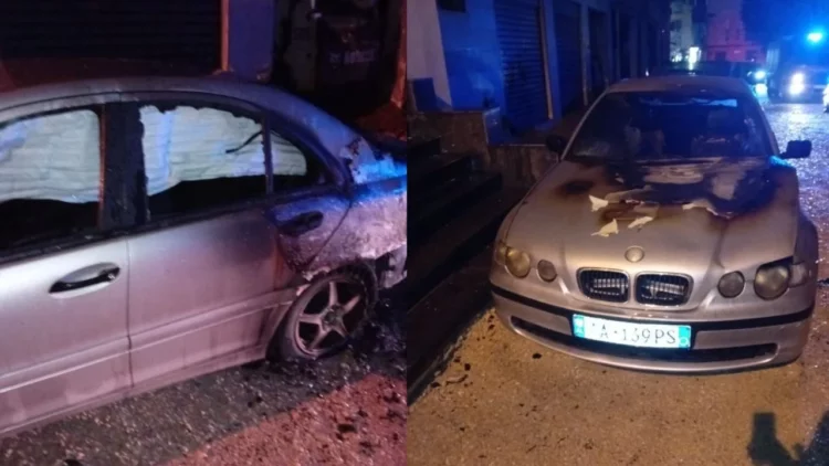 Alarm në Tiranë, digjen tre makina, nisin hetimet për zjarrvënie