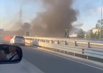 Makina shpërthen në flakë pranë rrethrrotullimit të TEG-ut