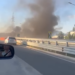 Makina shpërthen në flakë pranë rrethrrotullimit të TEG-ut