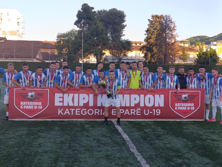 Tirana U-19 shpallet kampione e Kategorisë së Parë, siguron ngjitjen në “Abissnet Superiore” U-19