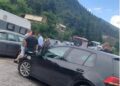 Dy vajza dërgohen në spital pas përplasjes së makinave në rrugën Elbasan-Përrenjas