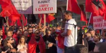 “Faleminderit Prishtina dhe Tirana”, mbyllet protesta për gjuhën shqipe