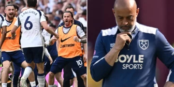 Arsenal e mbyll sezonin me fitore, shpëton Tottenhami dhe bie West Ham, Sunderlandi i Xhakës shkon në Europë