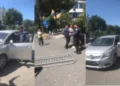 I riu nga Lezha tenton të hyjë me makinë në sheshin “Skënderbej” të mbushur me njerëz