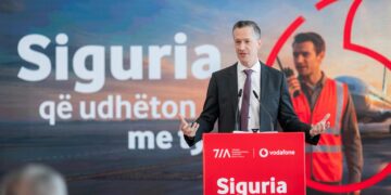TIA dhe Vodafone sjellin teknologjinë Airbus në Tiranë