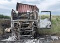 Tragjike në Maqedoninë e Veriut, 4 persona humbin jetën pasi makina përplaset me kamionin dhe shpërthen në flakë