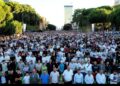 Festa e Kurban Bajramit, Komuniteti musliman njofton besimtarët mbi vendin se ku do të falen