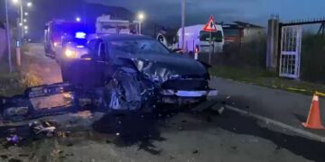 Aksident në rrugën e vjetër Lezhë–Milot, lëndohet 3 persona
