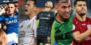 Gola dhe dominim kuqezi në Europë, futbollistët e Kombëtares spikasin me klubet e tyre