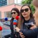 Karçanaj 30 minuta në SPAK, avokatja e saj shtyn mikrofonat e gazetarëve: Do flasë kur të dojë