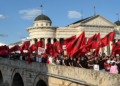 Protesta e studentëve në Shkup për gjuhën shqipe, policia liron tre të rinjtë shqiptarë