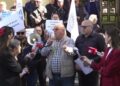 Unioni i sindikatave proteston përpara ministrisë së Ekonomisë: Paga më të larta, duam siguri në punë!