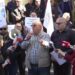 Unioni i sindikatave proteston përpara ministrisë së Ekonomisë: Paga më të larta, duam siguri në punë!