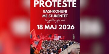 “Bashkohuni të gjithë”/ Studentët shqiptarë në Maqedoninë e Veriut protestojnë sot për gjuhën shqipe