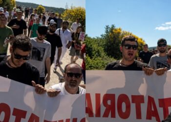 Banorët e Zvërnecit ngrihen në protestë: Prona jonë, e drejta jonë!
