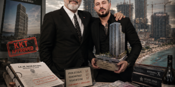 Humoristi Donald Veshaj me kullë 33 kate në Vlorë, leja në zyrën e Edi Ramës
