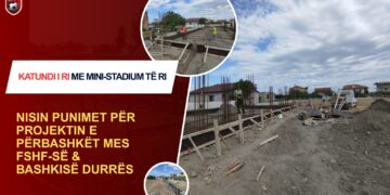 Një ministadium i ri, nisin punimet për projektin e përbashkët mes FSHF-së dhe Bashkisë Durrës