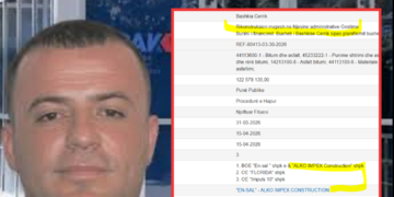 Arbër Abazi, 2 tendera, 2 miliardë lekë në 1 ditë! “Alko” përballë 2 konkurrentëve fiktivë në Cërrik, firmos kryetari i PS-së