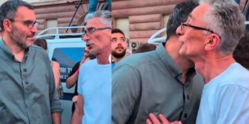 Ish-kandidati për deputet i Albin Kurtit i bashkohet protestave kundër Ramës, përkrah Arlind Qorit