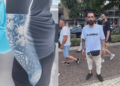 Protesta tek Kuvendi, Policia keqtrajton aktivistin Gent Progni se gjuajti me vezë në drejtim të Erion Braçes