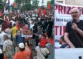 Aktori Mehdi Malkaj merr mikrofonin para Kryeministrisë: Është turp i madh, hiqini partitë!