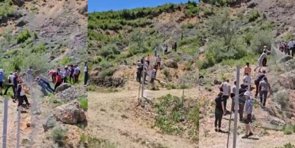 Banorët shembin gardhin e një HEC-i në Dardhë të Librazhdit: Na ka bllokuar ujin e pijshëm
