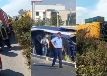 Aksidenti me dy viktima në autostradë, dyshohet se i ra infarkt shoferit të autobusit të linjës Berat-Tiranë, plagosen 17 persona