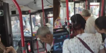 Aksidentohet autobusi i Unazës pranë Gjykatës së Tiranës, raportohet për disa të lënduar