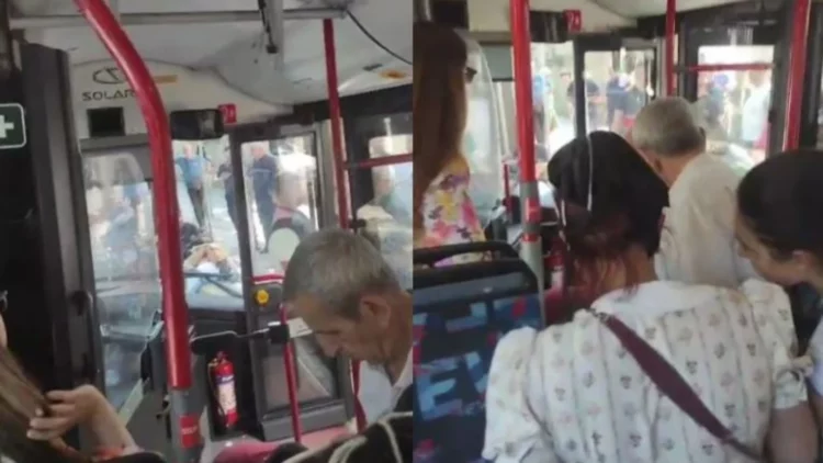 Aksidentohet autobusi i Unazës pranë Gjykatës së Tiranës, raportohet për disa të lënduar