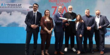 Aeroporti Ndërkombëtar i Tiranës nis fluturimet direkte mes Tiranës dhe Torontos, Kanada