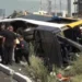 Aksidenti i rëndë në autostradën Tiranë-Durrës, dy të vdekur në autobusin me pasagjerë