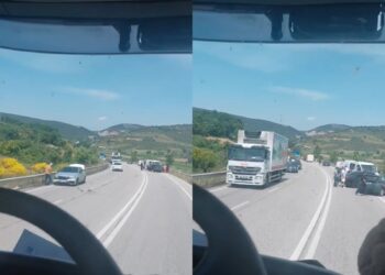Aksident i rëndë në Mallakastër, 5 makina të përplasura dhe disa të lënduar
