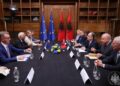 Begaj takohet me Presidentin e Këshillit Evropian: Shqipëria e vendosur të avancojë drejt BE-së