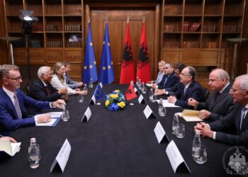 Begaj takohet me Presidentin e Këshillit Evropian: Shqipëria e vendosur të avancojë drejt BE-së