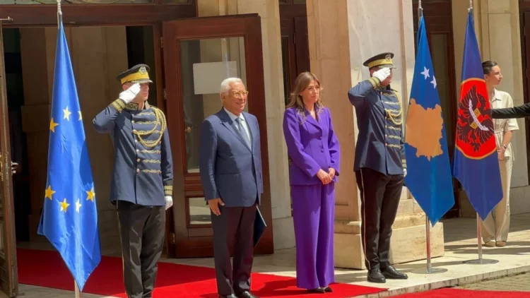 Presidenti i KE vijon turin në Ballkan! Antonio Costa takon liderët politikë të Kosovës