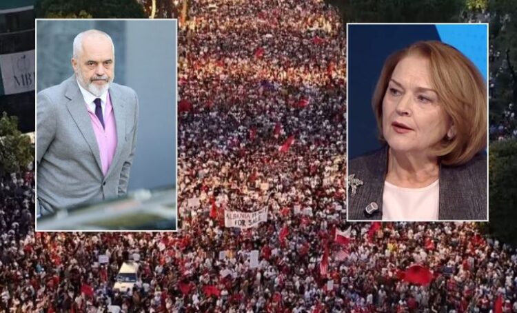 Ish-ministrja Arta Dade refuzon ftesën e Ramës: Socialistët e vërtetë janë në protestë