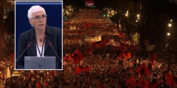 Zyrtarë të BE “zbarkojnë” në Tiranë, eurodeputetja gjermane: Më 28 qershor do të jem me ju në protestë!