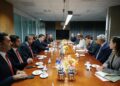 Bylykbashi e Këlliçi takime me krerë të Parlamentit holandez: Mbështesim integrimin dhe protestën qytetare