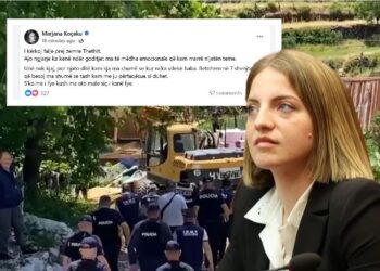 Pasi braktisi PS, Marjana Koçeku pendohet për mbështetjen që i dha aksionit në Theth: U kërkoj falje