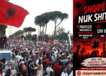Sot dita e 12 e protestës: Në Shqipëri lindëm dhe për Shqipërinë vdesim! Kurrë nuk e falim, kurrë nuk e shesim