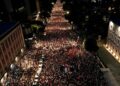 Sot dita e 12 e protestës: Në Shqipëri lindëm dhe për Shqipërinë vdesim! Kurrë nuk e falim, kurrë nuk e shesim
