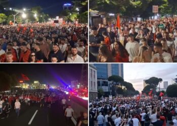 Sot protesta e 16 në Tiranë, shqiptarët në revoltë kundër kryeministrit: Edi Rama jep dorëheqjen!