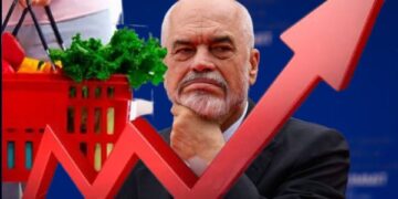 Shqipëria shtrenjtohet edhe më tej, çmimet e ushqimeve e kalojnë për herë të parë mesataren e BE