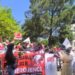 Varfëria në rritje / Sindikatat e Pavarura protestojnë para Ministrisë së Ekonomisë: T’u kthejmë shpresën të rinjve