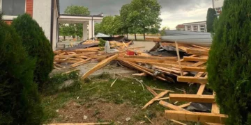 Pas Kosovës dhe Maqedonisë, stuhia e fuqishme mbërrin në Shqipëri, ja situata