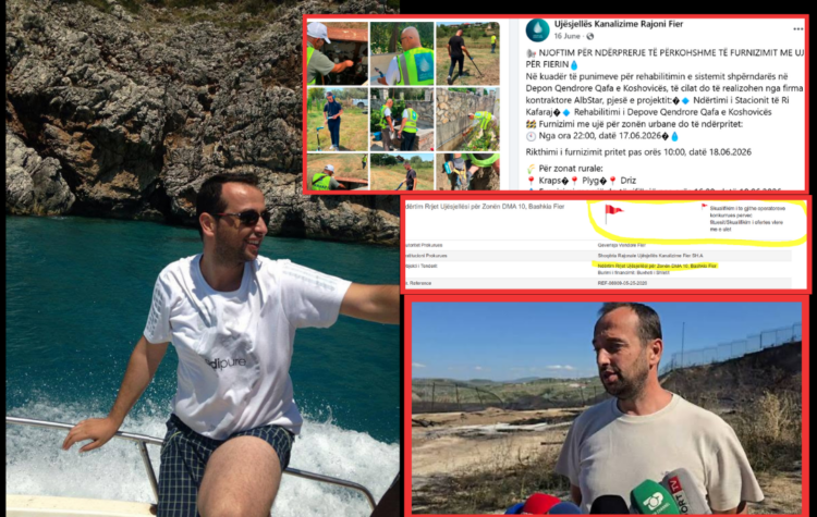 Engjëll Balilaj pa asnjë licencë merr tenderin 1.1 MLD lekë të Ujësjellësit të Fierit/ Pse u anualua projekti për 1 vit nga Gentian Alika? Prapaskenat e ndërrimit të 3 drejtorëve