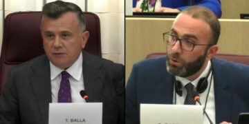 ‘Zvërneci’/ Balla mbron projektin në Strasburg, përplaset me Bardhin